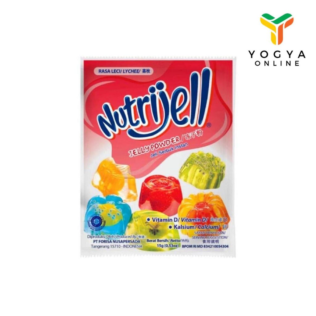 

Nutrijell Lychee 15 Gram
