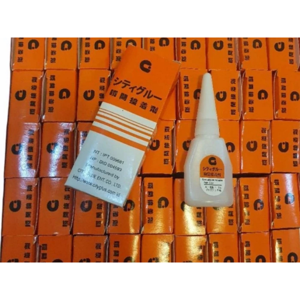 

1 Pak 50 Pcs Lem Tetes Korea G Helm Lem Cair Super Glue Lem G Helm Cair