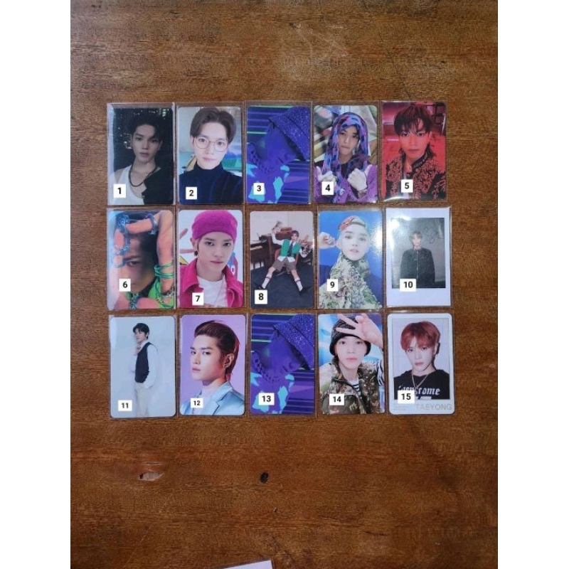 Official Photocard Taeyong nct