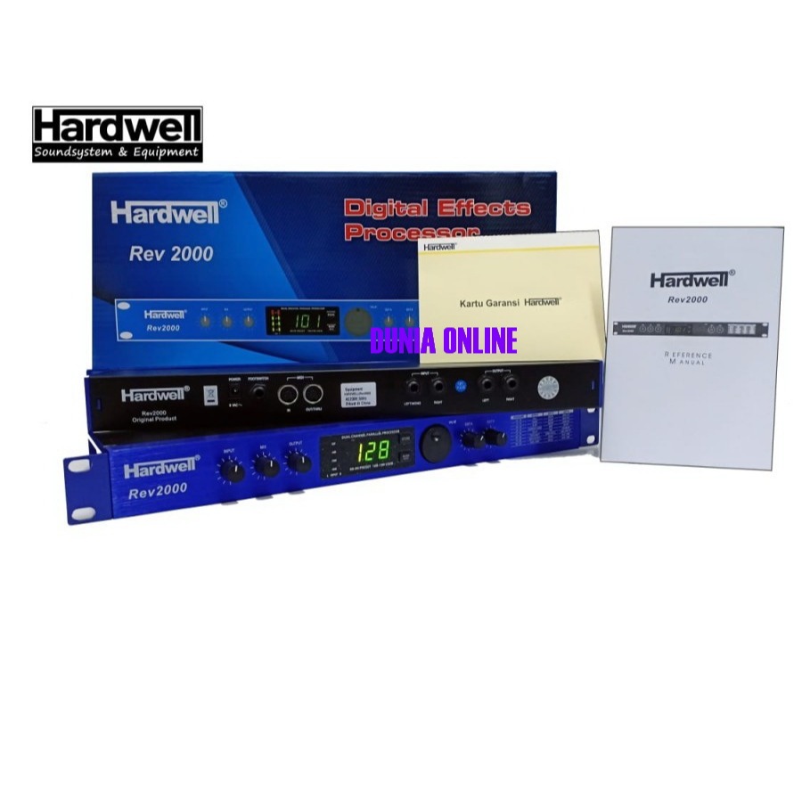 Efek Vokal HARDWELL Rev2000 / Rev 2000 Effect Vocal Rev 2000 Original