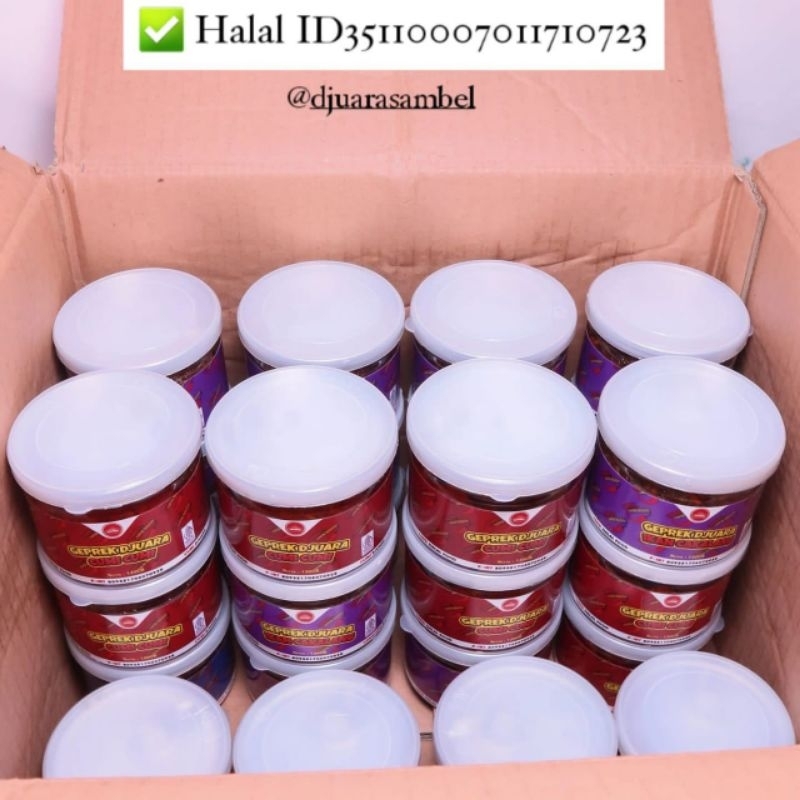 

Djuara Sambel kemasan hemat 120gr ALL VARIAN