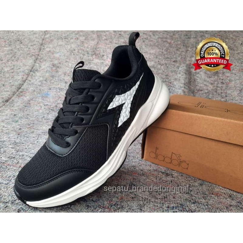 sepatu sekolah anak diadora hitam original