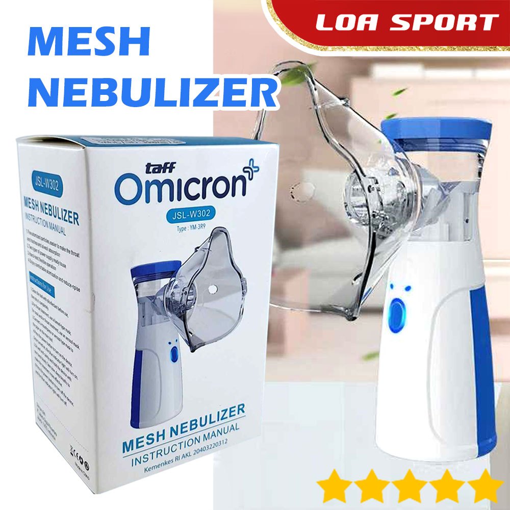 Alat Terapi Uap Nebulizer Portable Pelega Pernapasan Sesak Asma 15 ml
