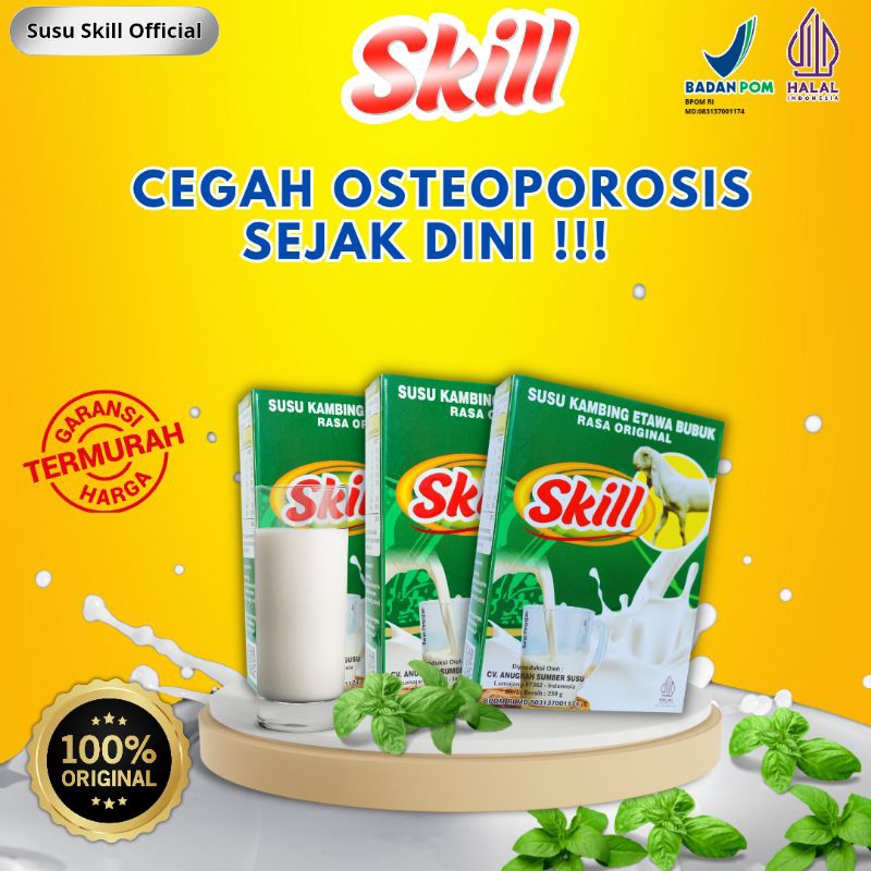 

Paket 1 Box Refill Susu Terapi Kesehatan — Susu Etawa Pencegah Osteoporosis Sejak Sejak Dini