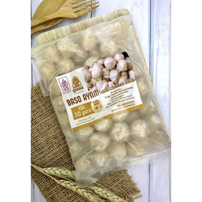 

Bakso ayam mini isi 50 pcs