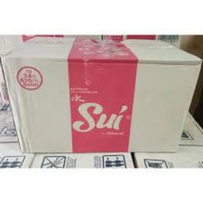 

AIR MINUM SUI 1500 ISI 12 BOTOL ( max order bagusnya 2/3 dus )