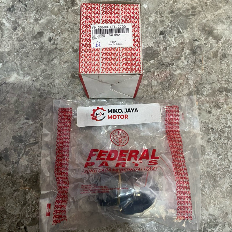 COIL KOIL FP-30500-KTL-2700 SUPRA FIT NEW REVO 100cc ORIGINAL FEDERAL