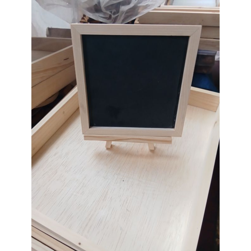 

papan tulis mini dan stand/stending sandaran pigura