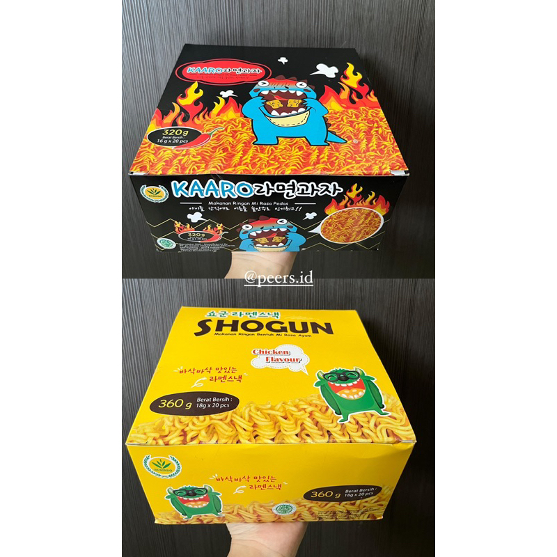 

SHOGUN mie kremes | snack shogun medan