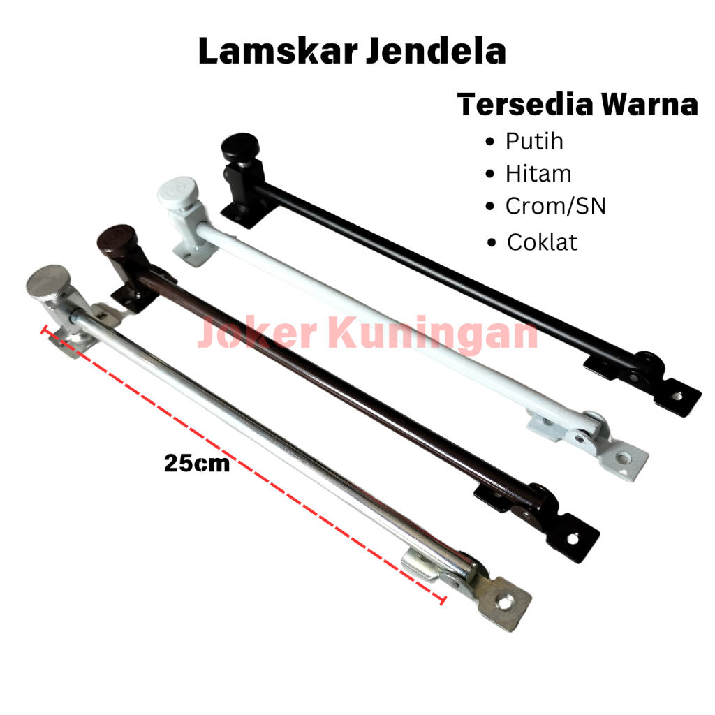 PROMO Lamskar Ramskar Pipa Bulat Tebal Hak angin Penahan Jendela Lamskar