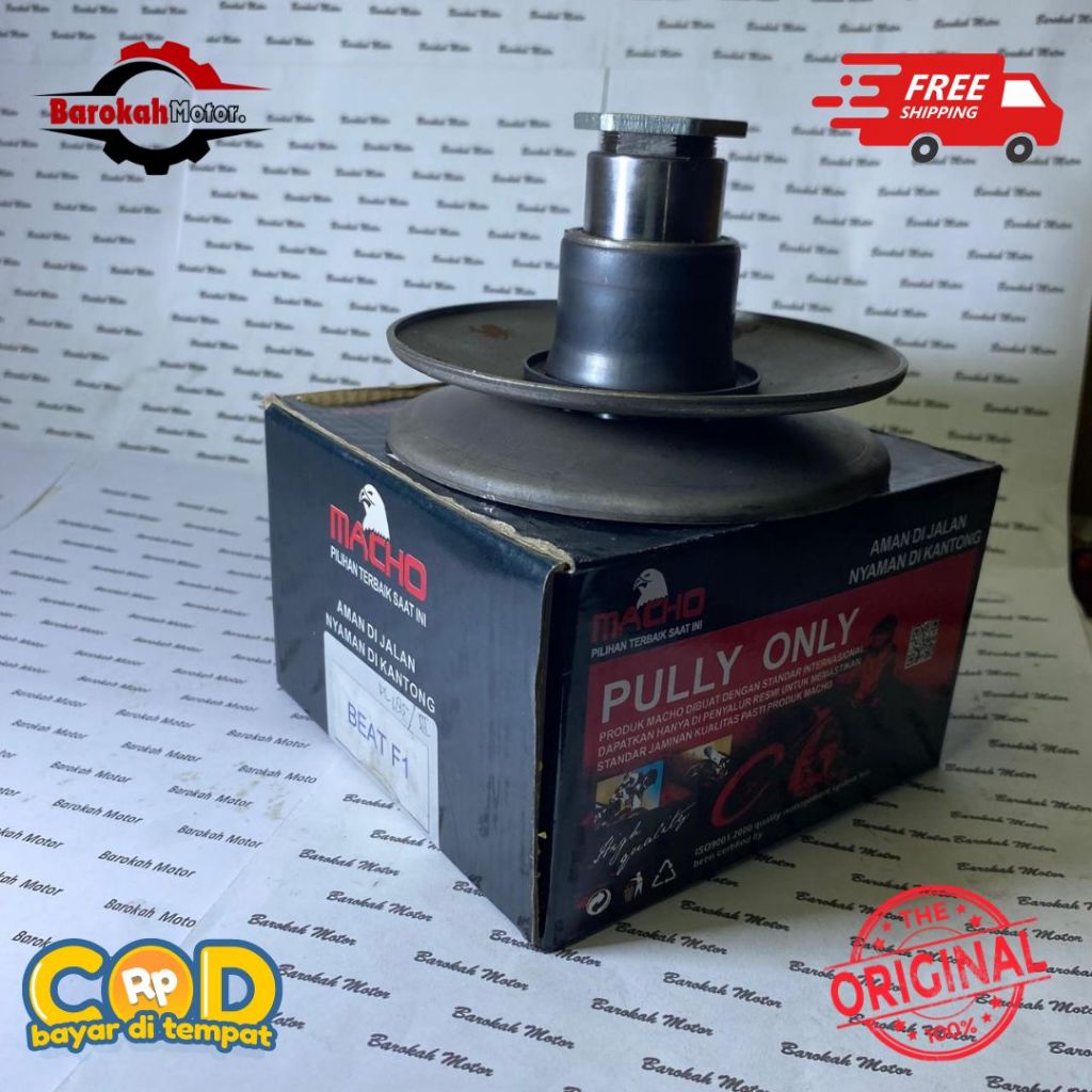 FACE SET DRIVEN PULLEY PULLY BELAKANG HONDA BEAT FI