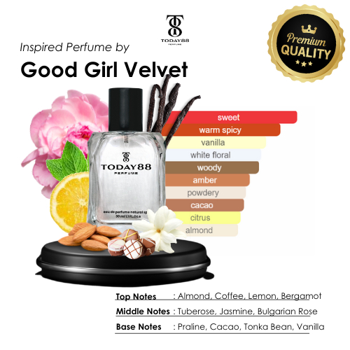 Good Girls Velvet Premium - Parfum Wanita Today88 Inspired Perfume