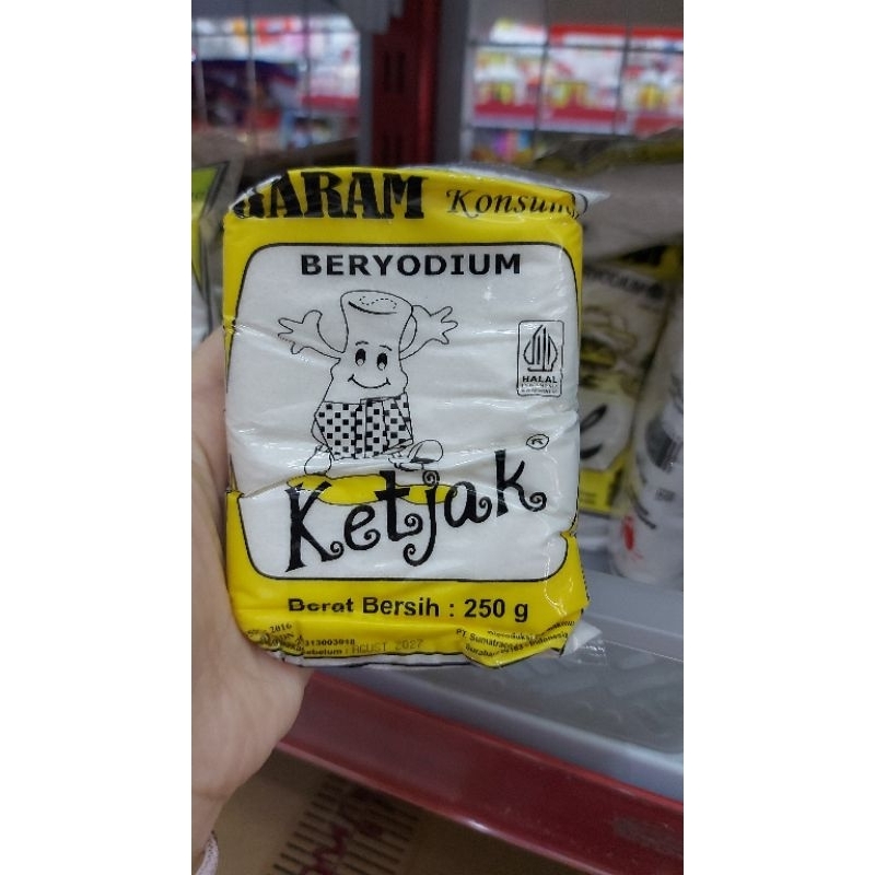 

Garam 250 gram merk ketjak
