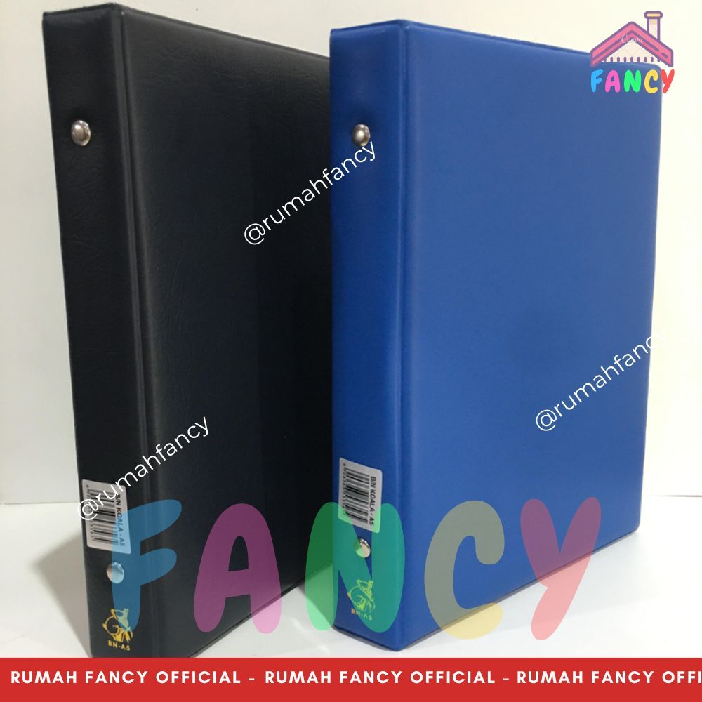 

Map Binder A5 Bahan Kulit TEBAL HARD COVER + Indeks Warna Hitam / Biru A5 Ring EKSKLUSIF Notebook Buku Kuliah Note Sekolah