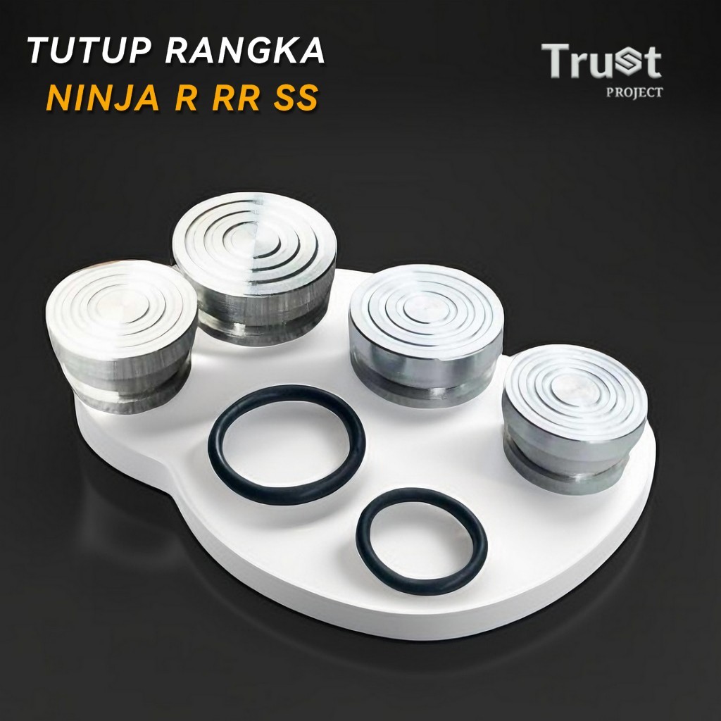 Tutup rangka NINJA R ninja RR serpico SS SsR bahan CNC tebal, duocup koinan frame rangka ninja