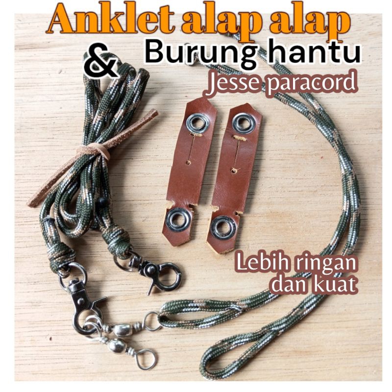 Angklet/ anklet celepuk kabit kastrel CG jesse tali paracord