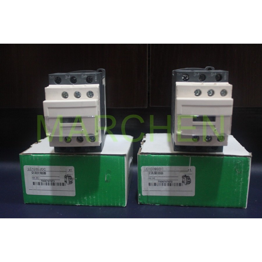 Kontaktor Contactor DC LC1D09 / LC1D18 / LC1D25 12VDC / 24V DC / 48V