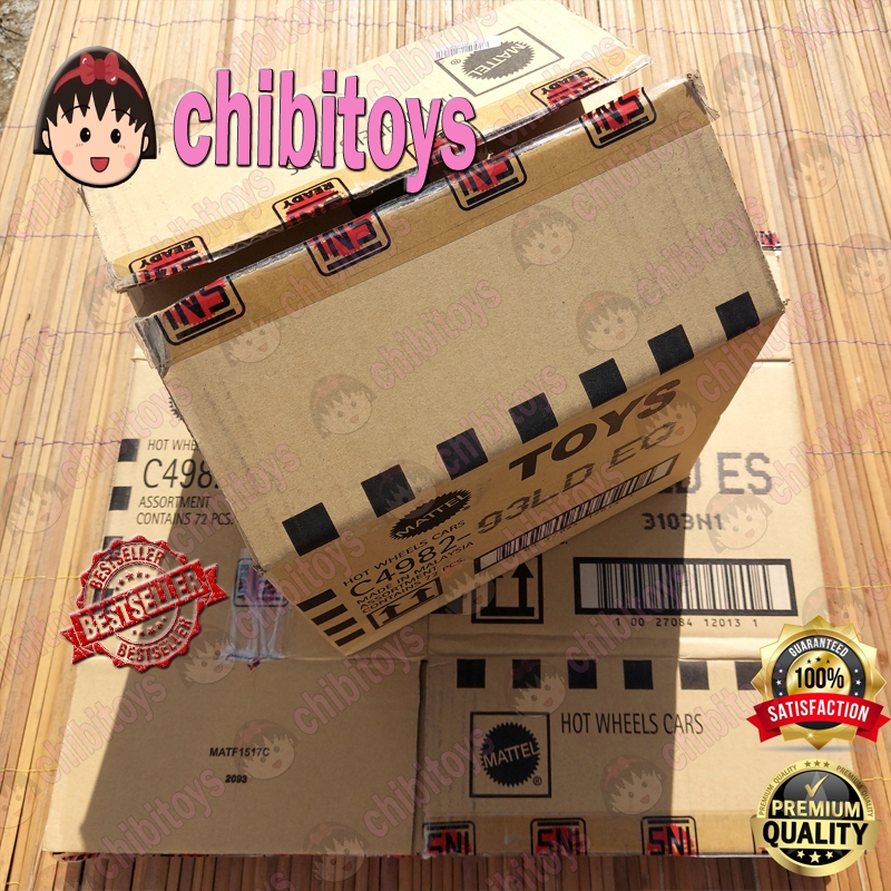 Dus Kosong Bekas Hot Wheels Basic 100% Original Mattel