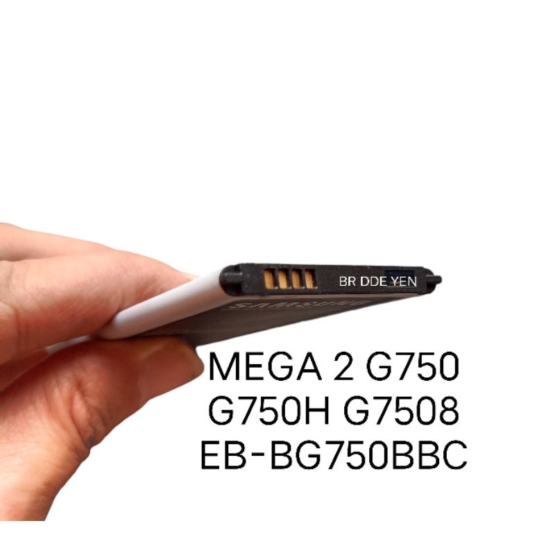 BATERAI UNTUK SAMSUNG MEGA 2 G750 G750H G7508 EB-BG750BBC BATRE BATERE BATREI BATEREI BATRAI BATRAY 