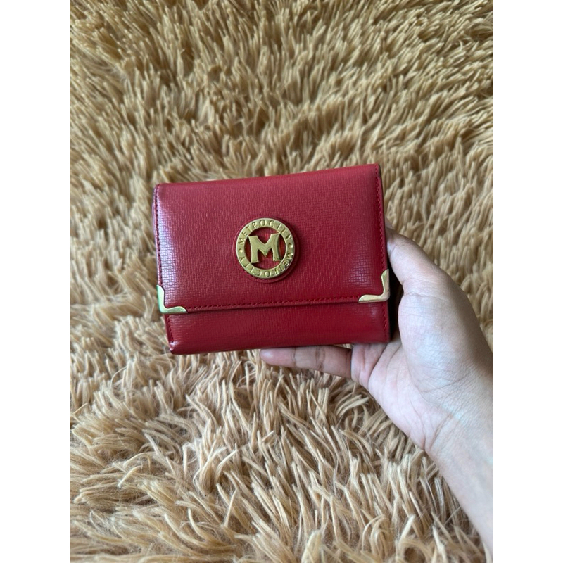 METRO CITY METROCITY Dompet Pendek Warna Merah