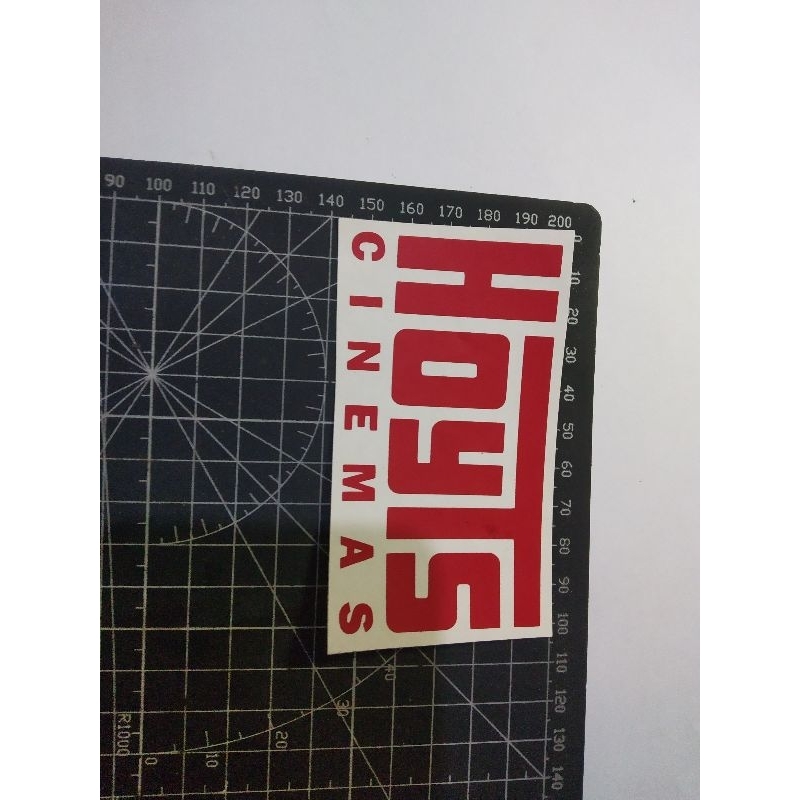 

cutting stiker hoyts