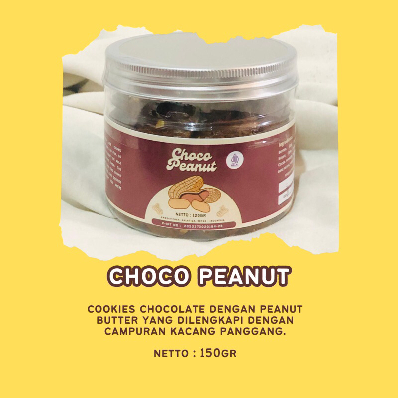 

Singasari CHOCO PEANUT COOKIES 150gram cookies kue kering biscuit