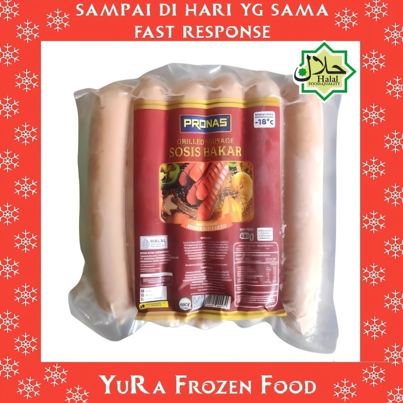 

PRONAS Sosis Bakar Kombinasi Sapi & Ayam Isi 6/10