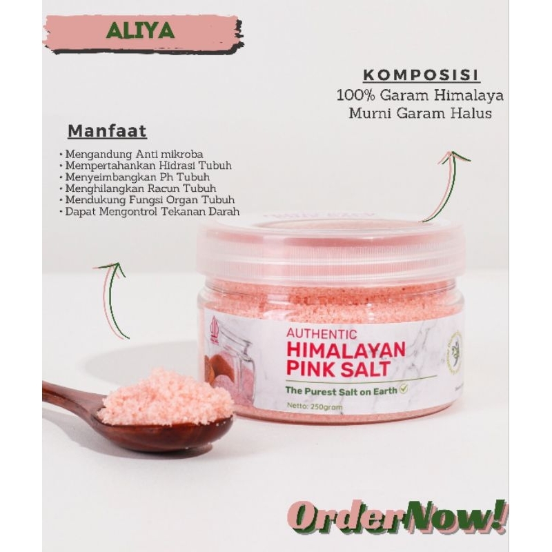 

Aliya - Garam Himalaya Garam Sehat 250g asin