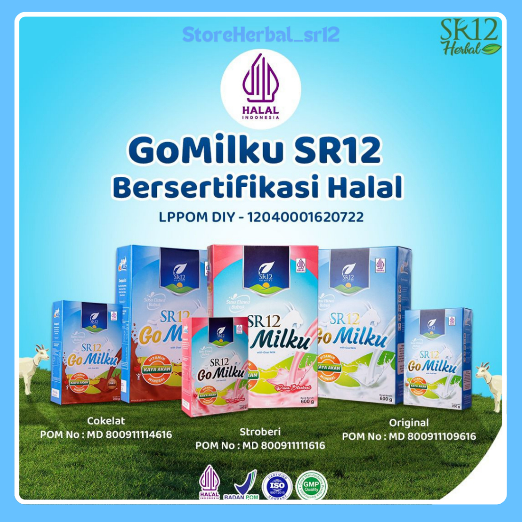 

GOMILKU SR12 SUSU KAMBING ETAWA