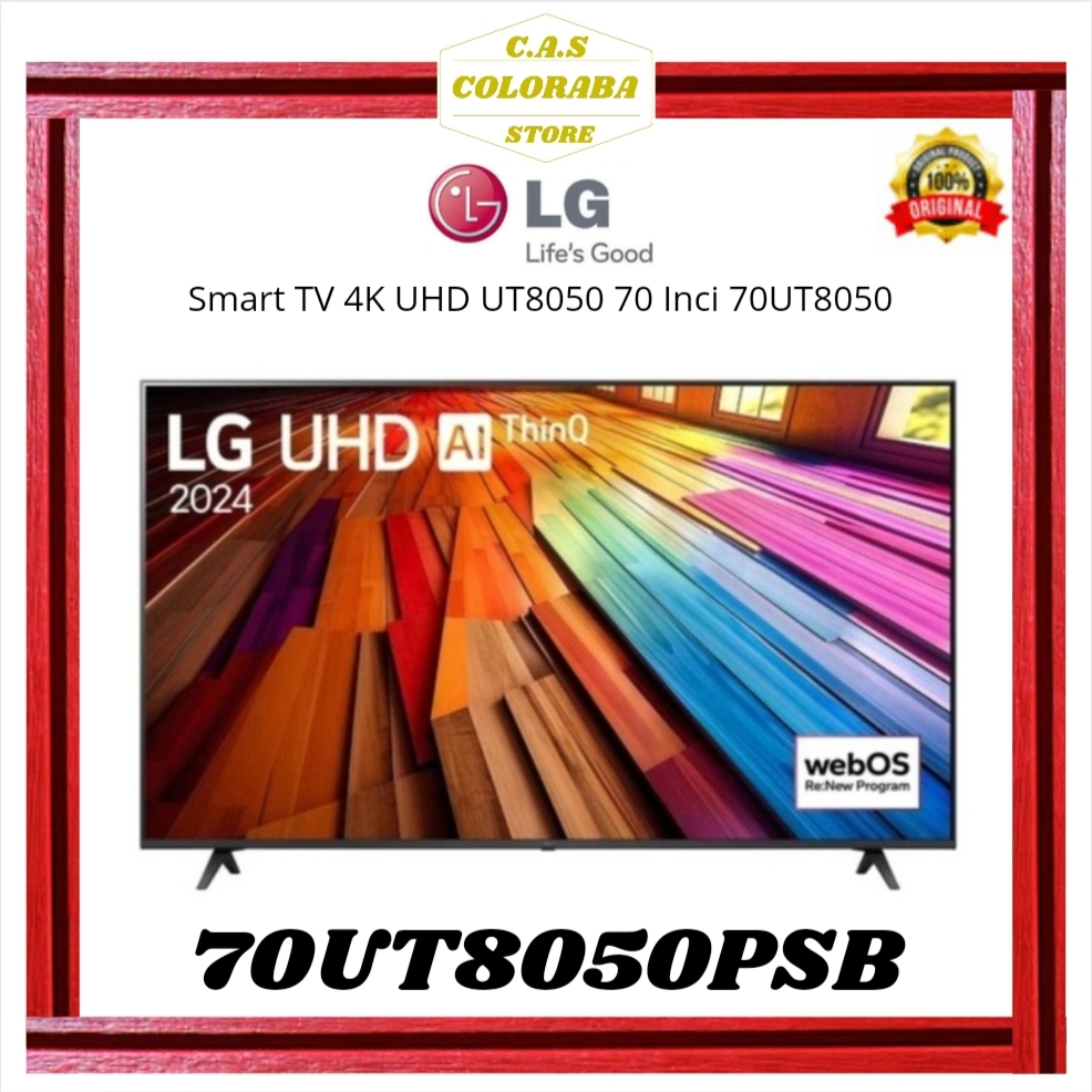 TV LG 70UT8050PSB SMART TV 70 INCH LED 4K UHD 70UT8050 70UT UT8050PSB SMART TV LG 70 INCH