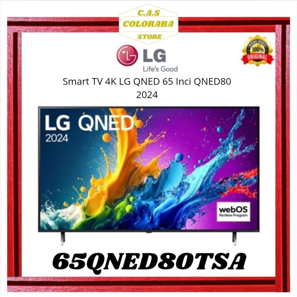 TV LG 65QNED80TSA SMART TV 65 INCH QLED LED 4K UHD 65QNED80 55QNED QNED80TSA SMART TV LG 65 INCH