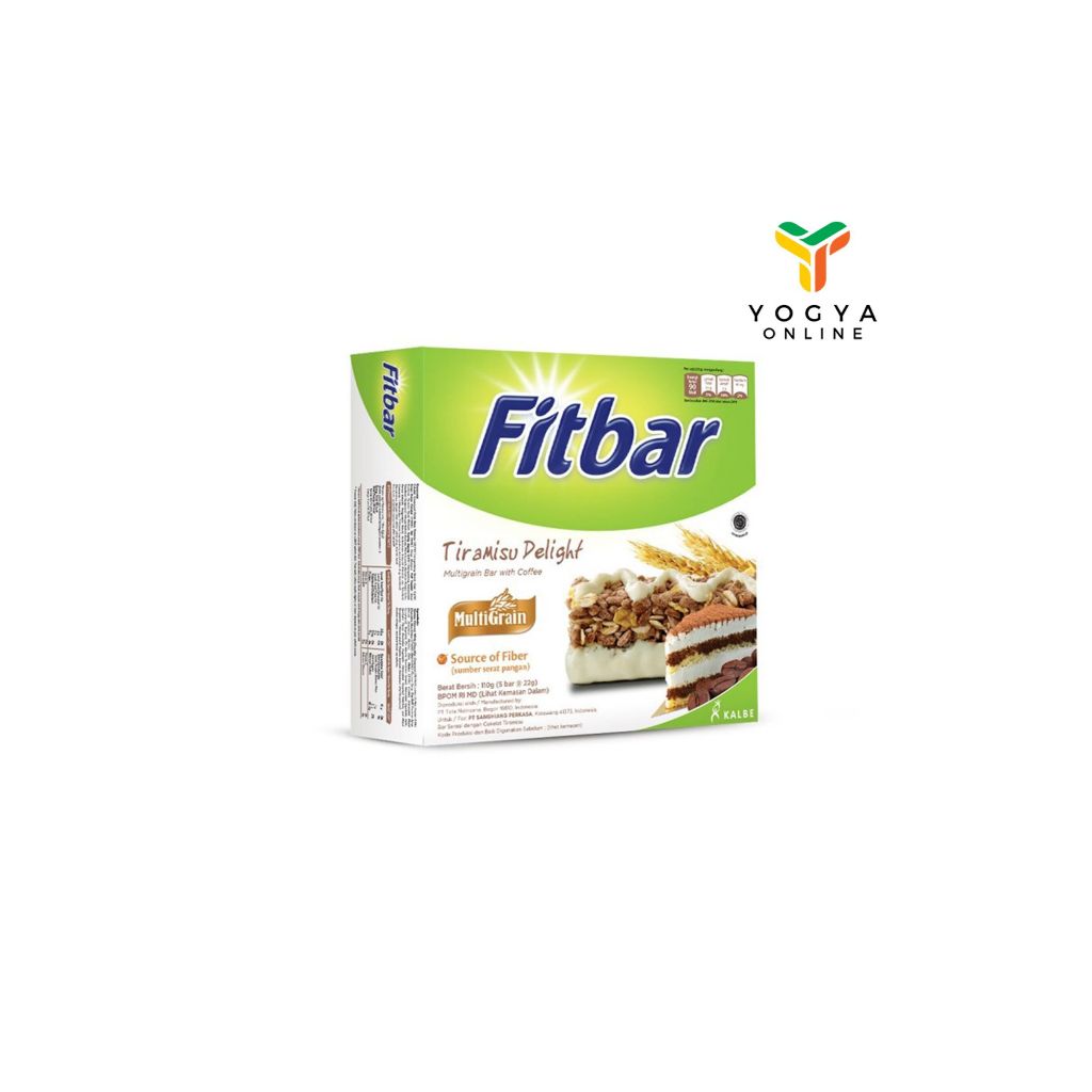 

Fitbar Tiramisu Delight 5X22 G