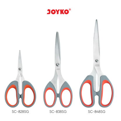 

Gunting Scissors Soft Grip Joyko SC-828SG~848SG