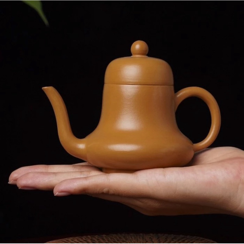 Authentic Yixing Gold Zhuni Si Ting TeaPot