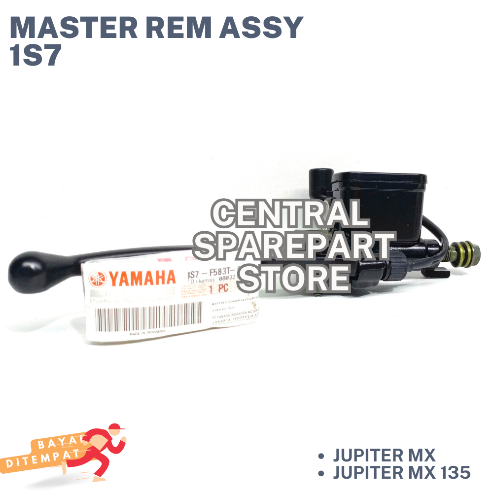 1S7 MASTER REM ASSY JUPITER MX / JUPITER MX 135 / MASTER REM + HANDLE /HANDLE /MASTER REM ATAS KANAN