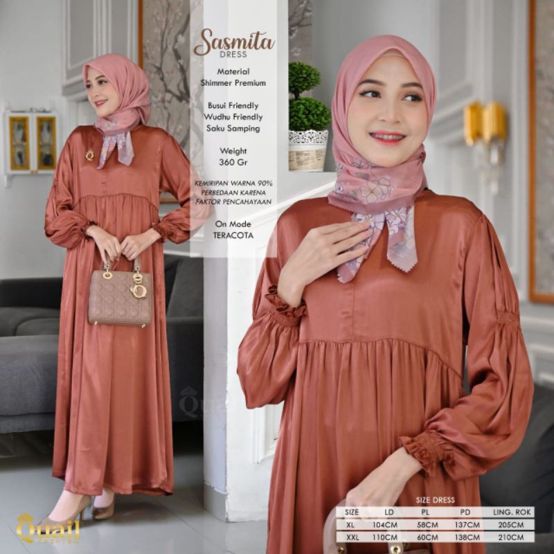 Sasmita Gamis QuaiL Hijab