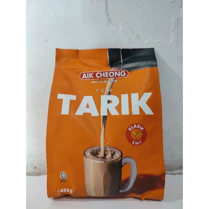 

Aik Cheong Milk Tea Beverage Teh Tarik 3in1 Original Malaysia 12Sachets x 38Gram