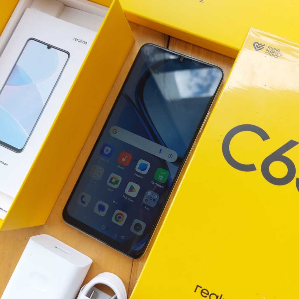 REALME C63 SECOND 6/128GB HP SECOND HP BEKAS
