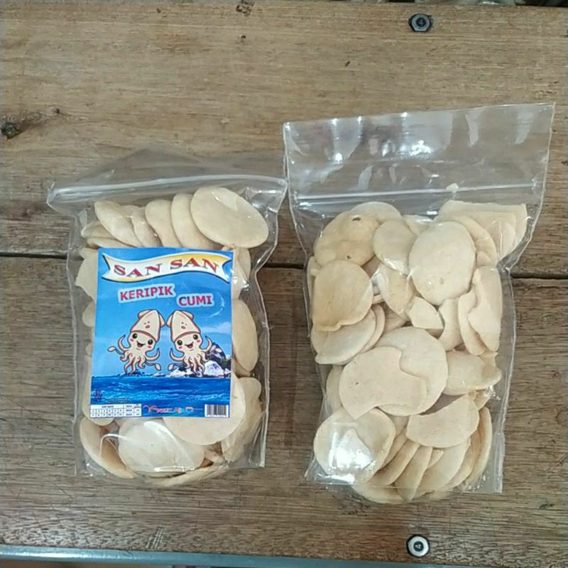 

Keripik cumi atau ampiang