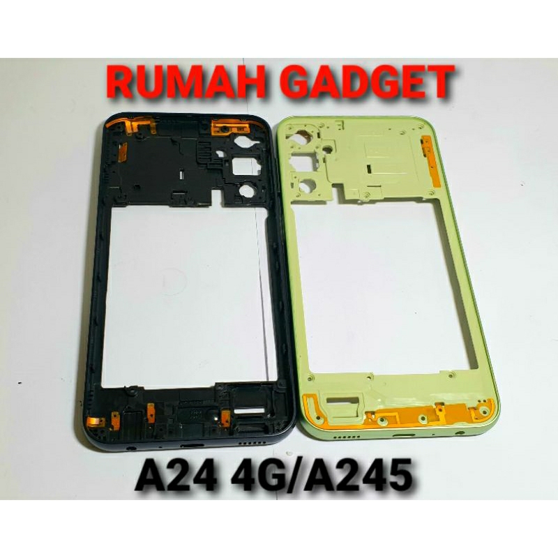 BAZZEL TULANG TENGAH SAMSUNG A24 4G/A245 BAZEL TUTUP MESIN