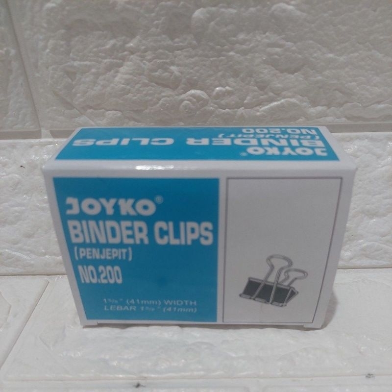 

binder clip No.200 termurah