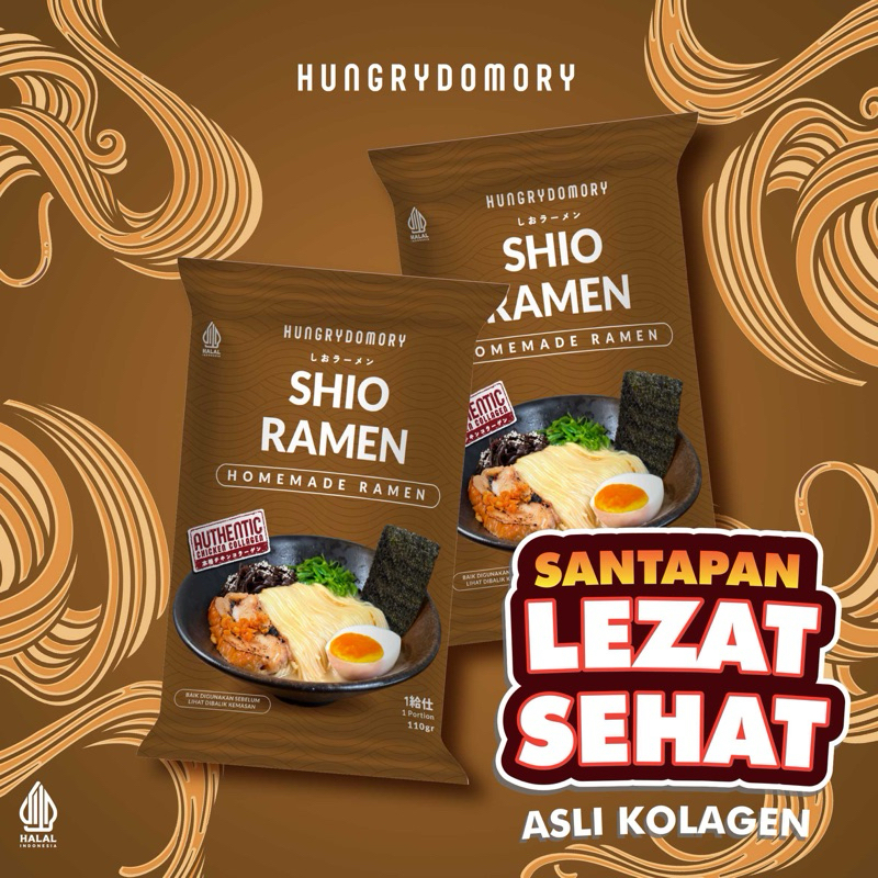 

Ramen Instan | Shio Ramen | Mie Ramen Halal Kolagen | Ramen Jepang