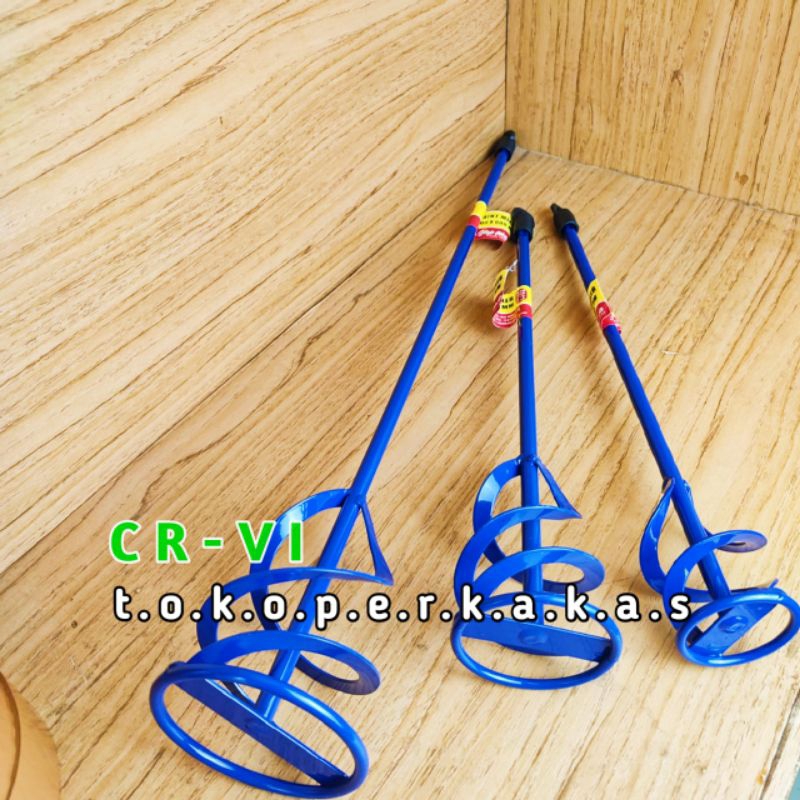 Mixer Adukan Cat / Alat Pengaduk Cat / Mata Bor Adukan Mata Bor Semen