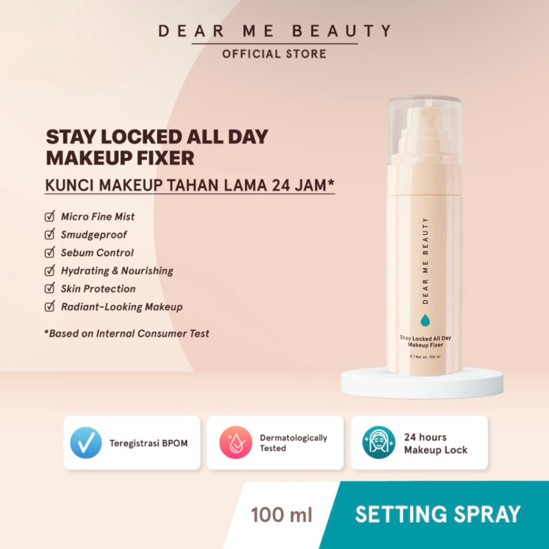 DEAR ME BEAUTY - STAY LOCKED ALL DAY MAKEUP FIXER