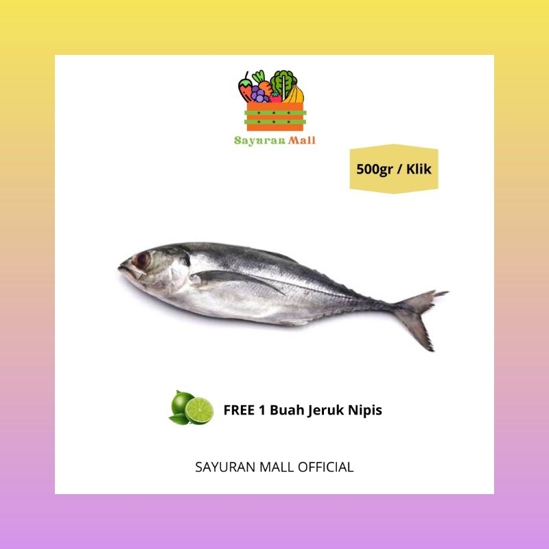

500gr Ikan Caru / Ikan Tegang Ekor | Ikan Segar | SAYURANMALL