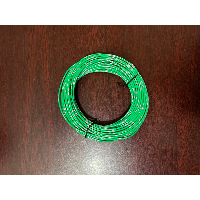 Kabel Meteran Hijau Bintik Jepang 1.25 mm Kabel Body