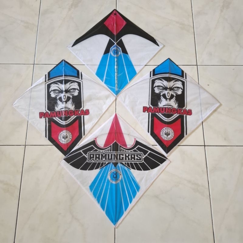 LAYANGAN SUKOI SUPER BAMBU PETUNG DOBEL LILIT 3 WARNA (SPECIAL TURNAMEN)