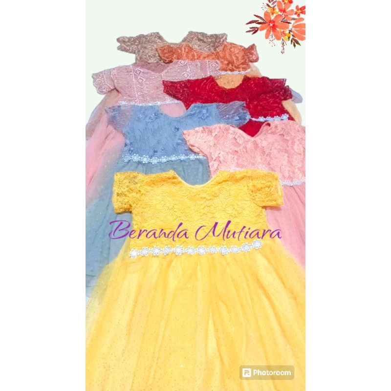 baju pesta anak/ baju pesta anak perempuan/ dress pesta anak/dress anak/gaun pesta anak