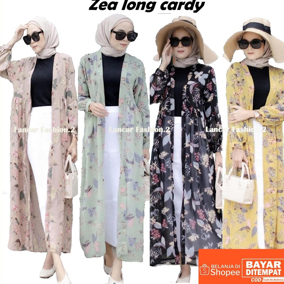 X78 zea long cardy  long outer ceruti premium ld 12cm pjg 134cm  outer wanita  long outer cardigan o
