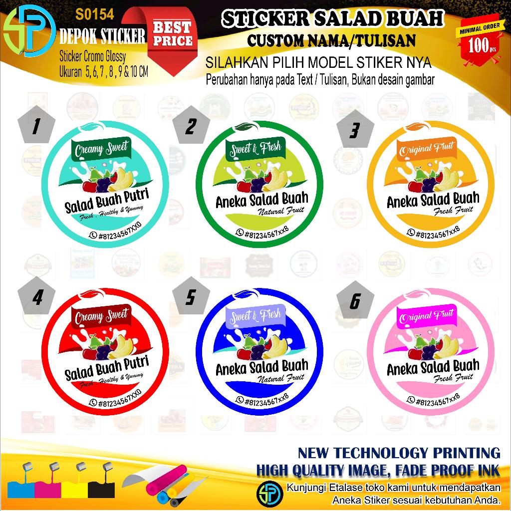 

STIKER SALAD BUAH CUSTOM WARNA